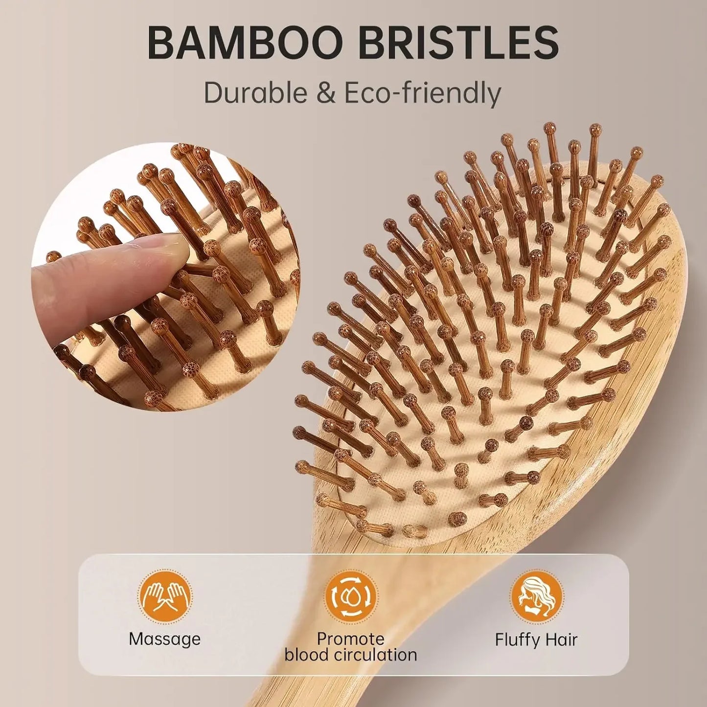 Bambus-Haarbürste