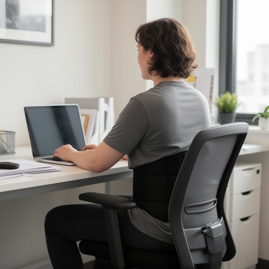 Im Büro getragen